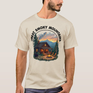 T-shirt Great Smoky Mountains - Ours et Cabine