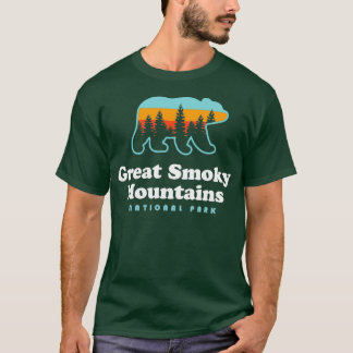 T-shirt Great Smoky Mountains Parc national Ours
