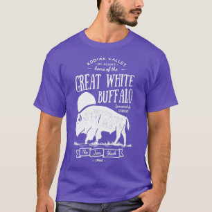 T-shirt Great White Buffalo Kodiak Valley Ski Resort Class