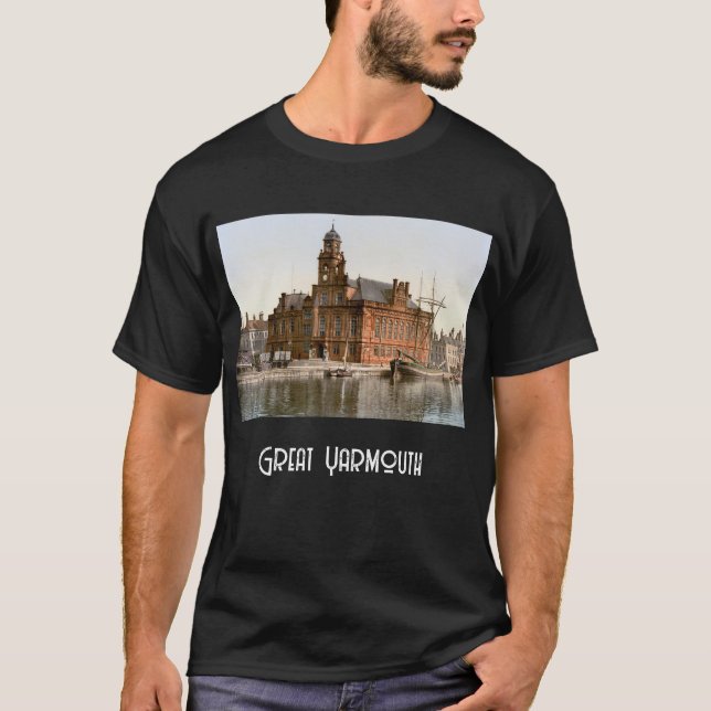 T-shirt Great Yarmouth, Angleterre (vers 1900) (Devant)