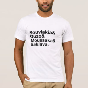 T-shirt grec de fantaisie d'esperluète de