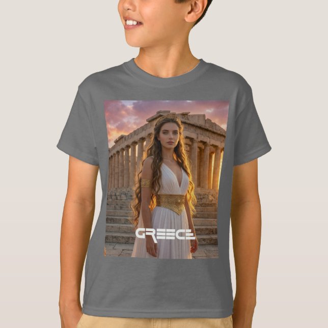 T-SHIRT GRÈCE - ACROPOLE (Devant)