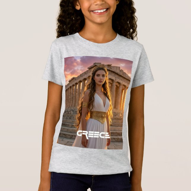 T-Shirt GRÈCE - ACROPOLE (Devant)