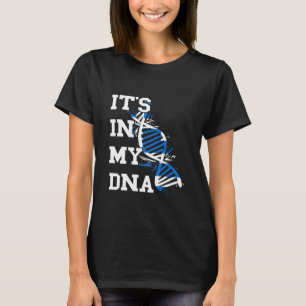 T-shirt Grèce C'est Dans Mon ADN Drapeau Hellénique Grec D