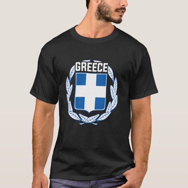 T-shirt Grèce Drapeau cadeau Grèce Grèce Hellas grecs Athè (Devant)