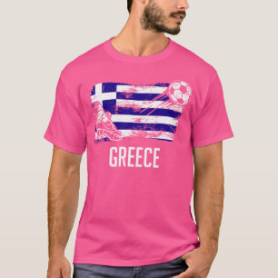 T-shirt Grèce Drapeau Jersey Grecque de football