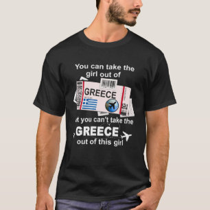 T-shirt Grèce Embarquement Pass Grèce Girl Grèce