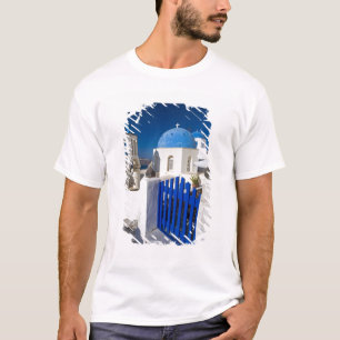 T-shirt Grèce et île grecque de Santorini ville d'Oia 3