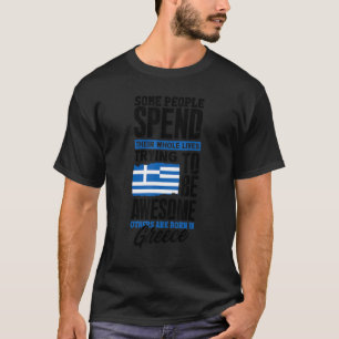 T-shirt Grèce Grèce Grèce Grèce Drapeau Citation 1