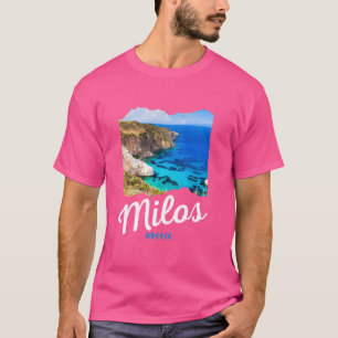T-shirt Grèce Île de Milos Grèce Milos