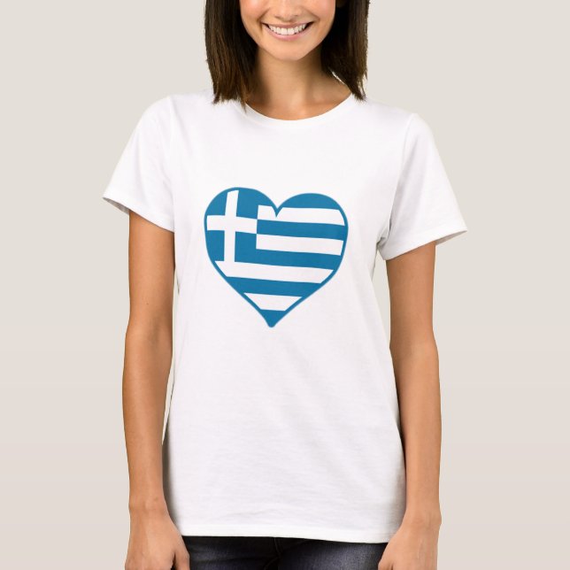 T-shirt Grèce Love (Devant)