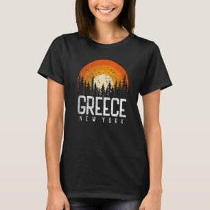T-shirt Grèce New York NY Rétro Vintage 70s 80s 90s