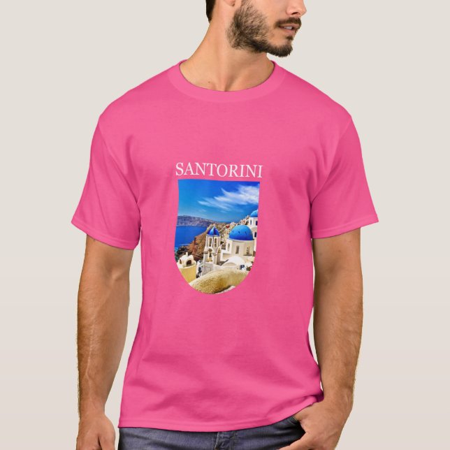 T-shirt Grèce Santorin (Devant)