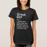 T-shirt GREEK GIRL GREECE Cadeau Funny Country Accueil Rac<br><div class="desc">GREEK GIRL GREECE Cadeau Funny Country Accueil Racines Descent Sweatshirt.</div>