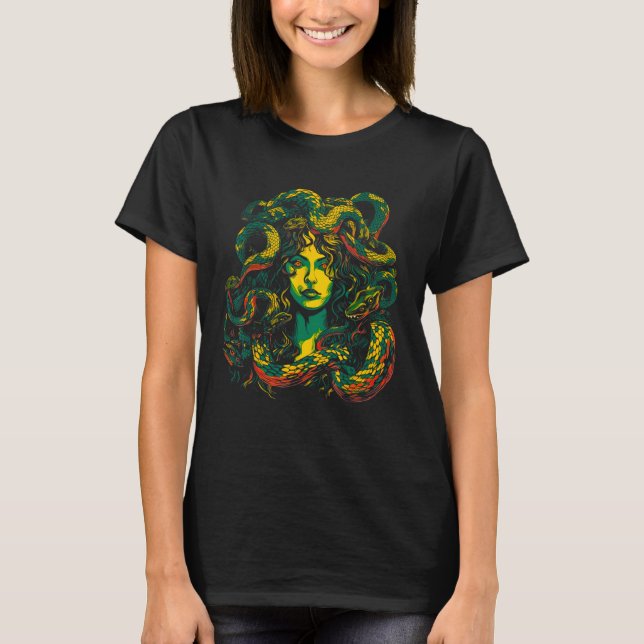 T-shirt Greek Mythology Medusa (Devant)