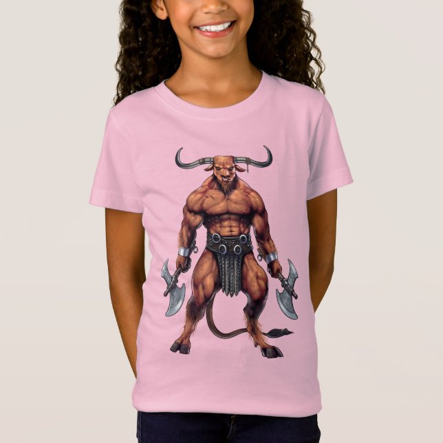 T-Shirt Greek Mythology Minotaur (Devant)