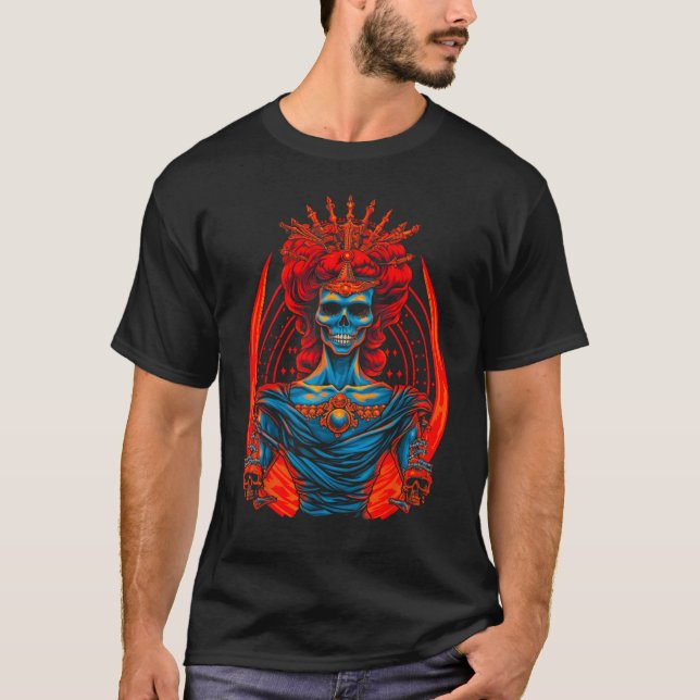 T-shirt Greek Mythology Persephoneia Hades Wife (Devant)