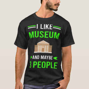 T-shirt Green 3 People Museum