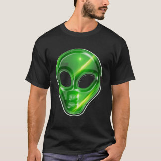 T-shirt Green alien