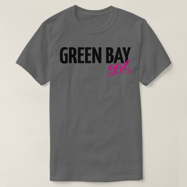 T-shirt Green Bay Girl (Design devant)