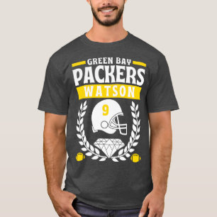 T-shirt Green Bay Packers Christian Watson 9 Edition