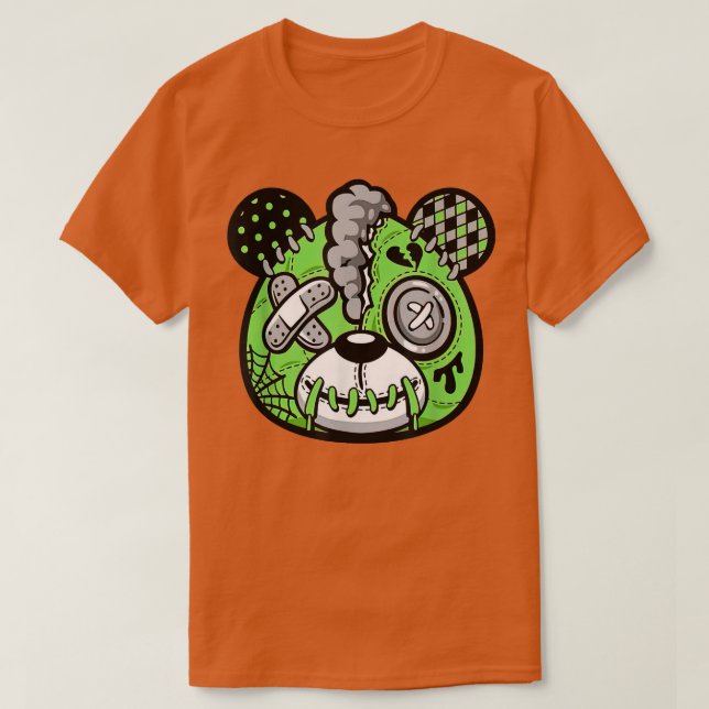 T-shirt Green Bean Bear Graphic 5s Match Basket Tee (Design devant)