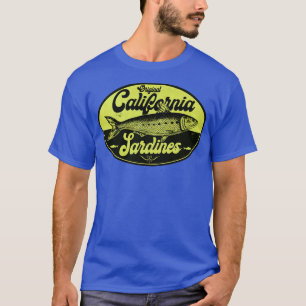 T-shirt Green California Sardines