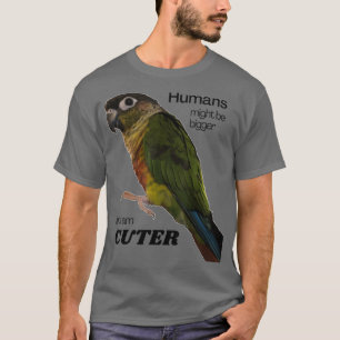 T-shirt Green Cheek Conure Design Conure Parakee