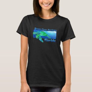 T-shirt Green Cove Springs Floride Natation Turtle