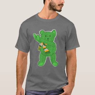 T-shirt Green Dabbing Teddy Bear Irish St Patrick’S Day Me