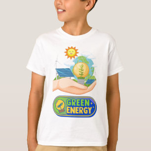 T-shirt Green Energy