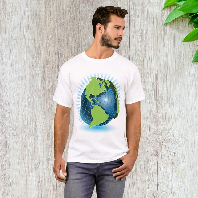 T-shirt Green Globe (Créateur téléchargé)