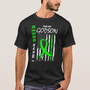 T-shirt Green Godson Maladie du rein Décerné de la paralys