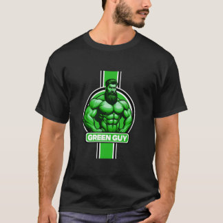 T-shirt Green Guy Art