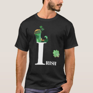 T-shirt *~* Green IRISH IRLANDE Leprechaun Clover Shover
