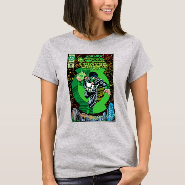 T-shirt Green Lantern - It all begins here (Devant)