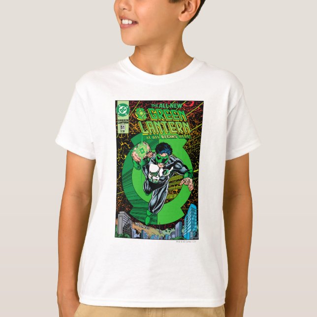 T-shirt Green Lantern - It all begins here (Devant)