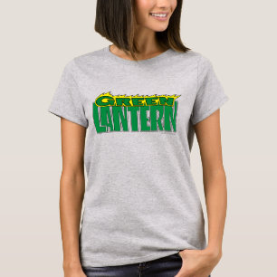 T-shirt Green Lantern Logo - Yellow Flames