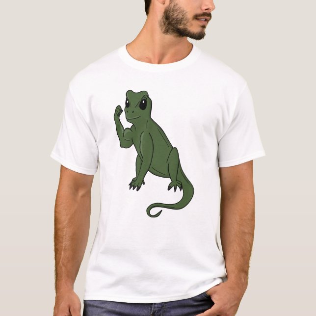 T-shirt Green Lizard Flex (Devant)