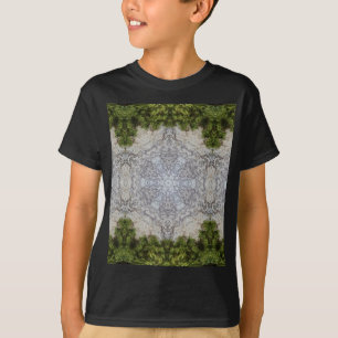 T-shirt Green Moss & Earth Nature Art