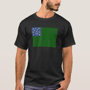 T-shirt Green Mountain Boys Vermont Republic Drapeau Usa