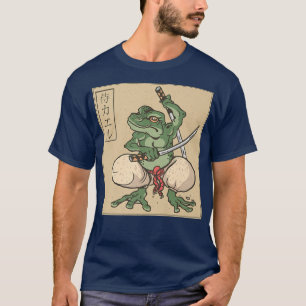 T-shirt Green Ninja Frog Samurai