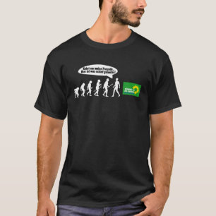 T-shirt Green No Danke, déclaration Evolution Anti Green P
