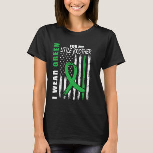 T-shirt Green Ribbon Little Brother Kidney Disease Award