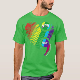 T-shirt Green Ribbon Warrior Supporte la santé mentale Aw