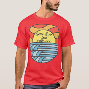 T-shirt Green River Lake Kentucky KY Sunset Sunrise Souven