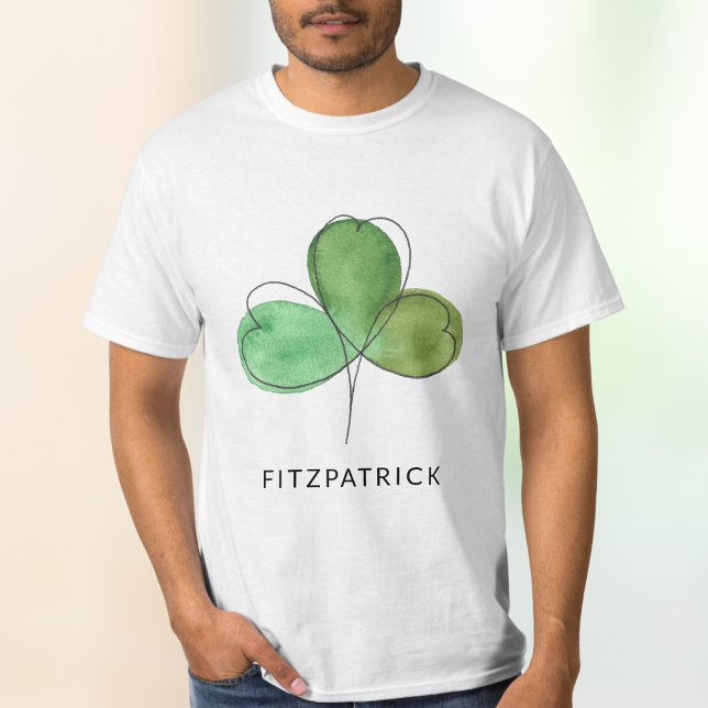 T-shirt Green Shamrock Irish Heritage (Créateur téléchargé)