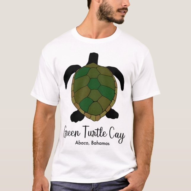 T-shirt Green Turtle Cay (Devant)