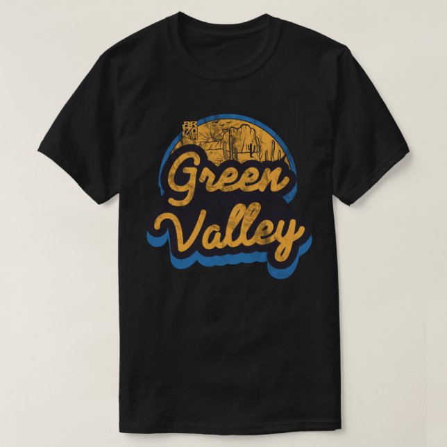T-shirt Green Valley, Arizona (Design devant)