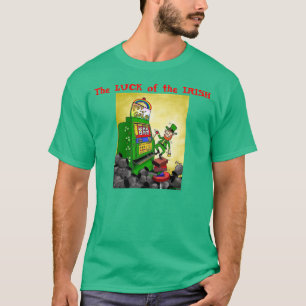 T-shirt Green Weenii "La chance des Irlandais" Chemise